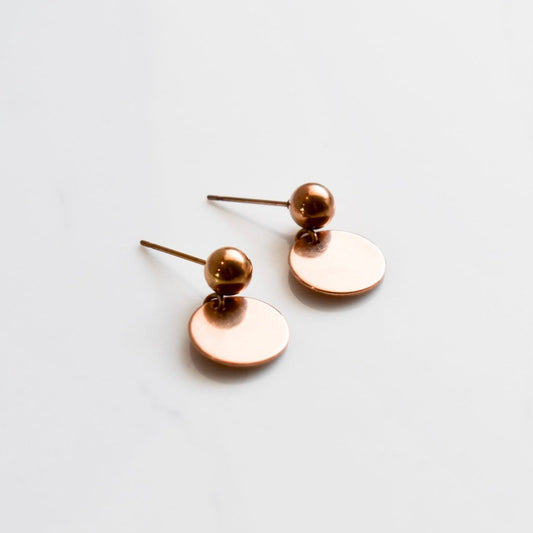 Handmade, light weight and comfortable to wear all day long leather earrings. All our earring hooks are made with a high quality stainless steel and they are hypo allergenic.  They will not tarnish or irritate your sensitive skin.