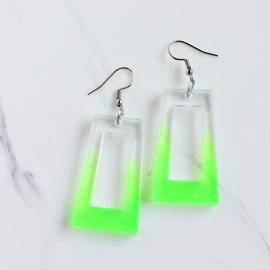 Handmade, light weight and comfortable to wear all day long leather earrings. All our earring hooks are made with a high quality stainless steel and they are hypo allergenic.  They will not tarnish or irritate your sensitive skin.
